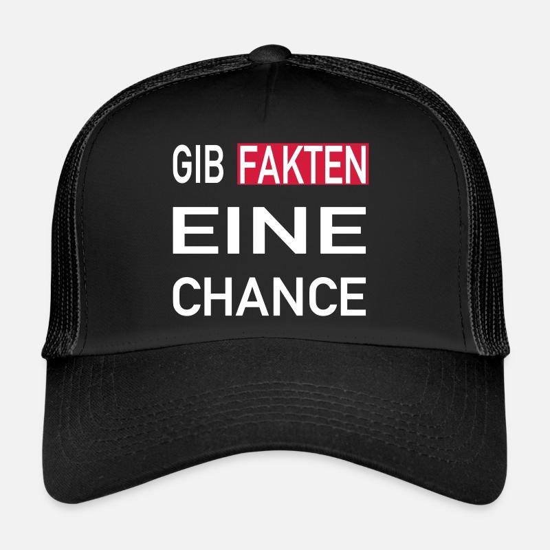 Gib Fakten eine Chance Trucker Cap
