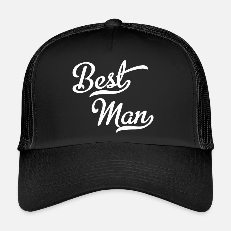 Trauzeuge - Trucker Cap - Schwarz/Schwarz