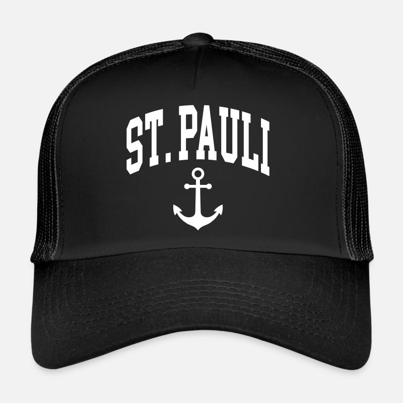 St. Pauli - Trucker Cap - black/black