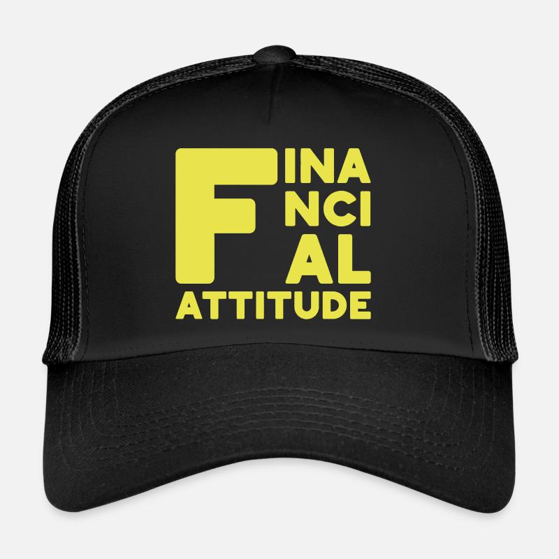 attitude financière Casquette trucker 