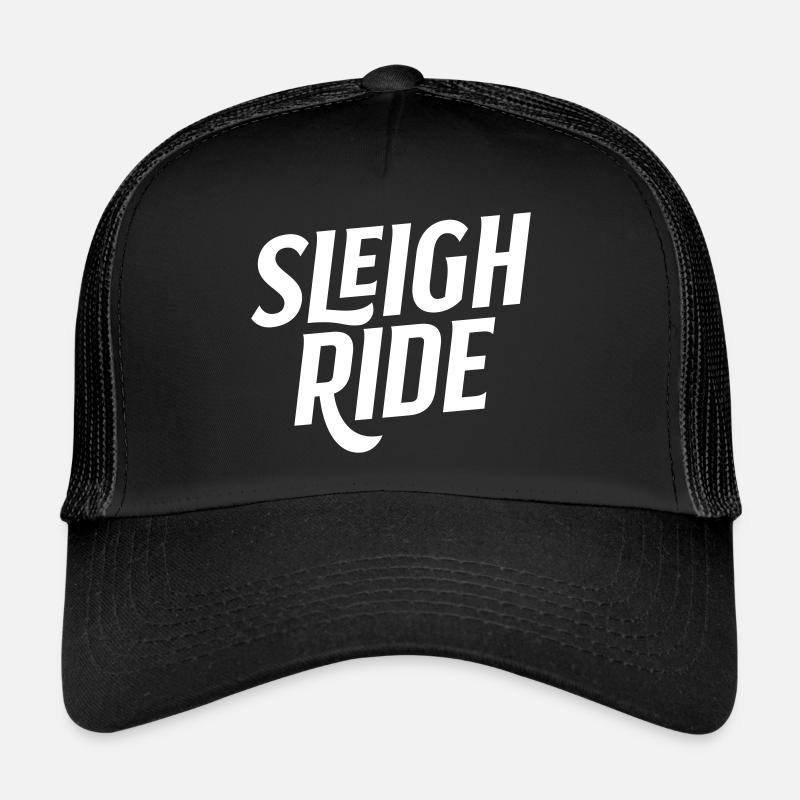 Sleigh Ride Typografie Trucker Cap