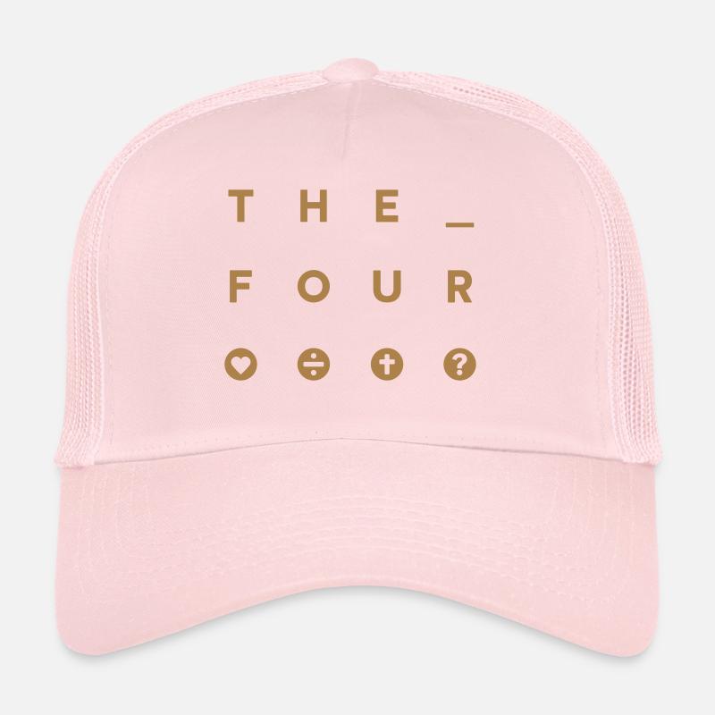 THE FOUR Gold Casquette trucker 