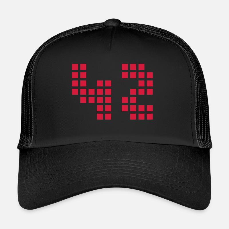 42 zweiundvierzig - Trucker Cap - Schwarz/Schwarz