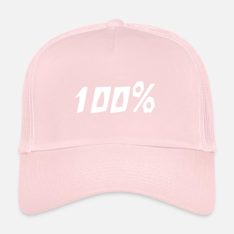 100% Trucker Cap