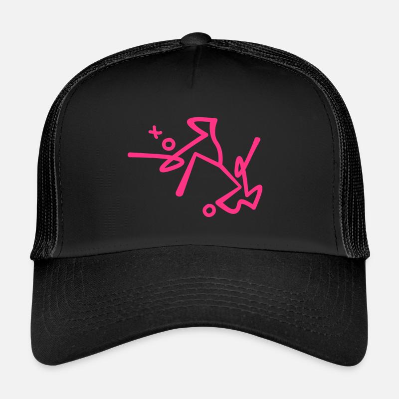 Licht , light one - Trucker Cap - Schwarz/Schwarz