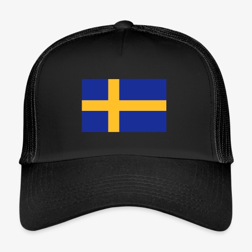 Svenska flaggan - Swedish Flag - Trucker Cap