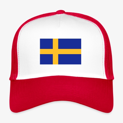Svenska flaggan - Swedish Flag - Trucker Cap