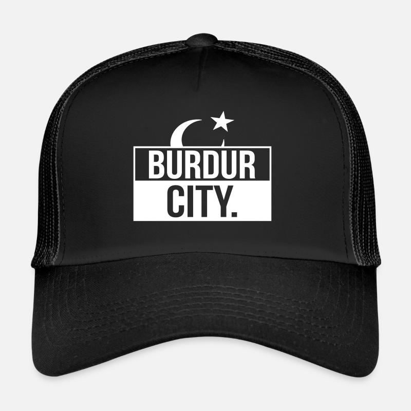 Burdur Ville Casquette trucker 