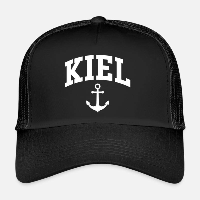 Kiel - Trucker Cap - Schwarz/Schwarz