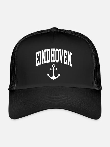 Eindhoven - Casquette trucker  - noir/noir - Devant