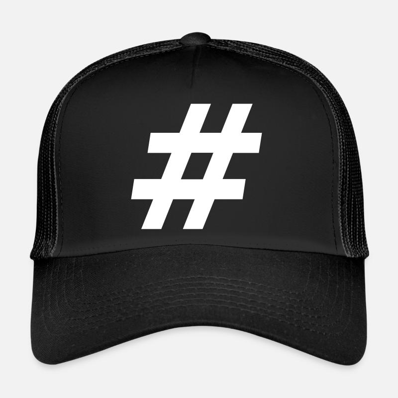Hashtag Trucker Cap
