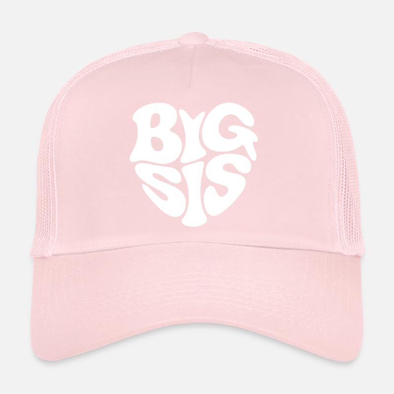 Big Sis - Herz Form - Herzform - Große Schwester Trucker Cap