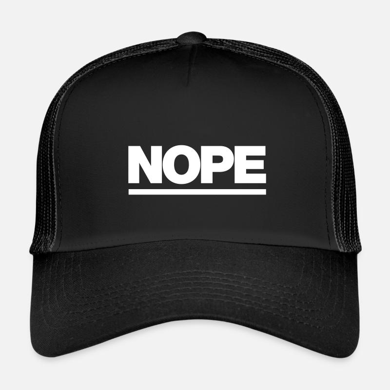 NON Casquette trucker 