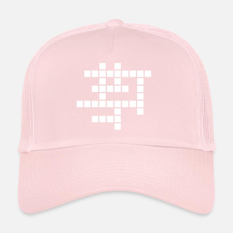Crossword puzzle Trucker Cap