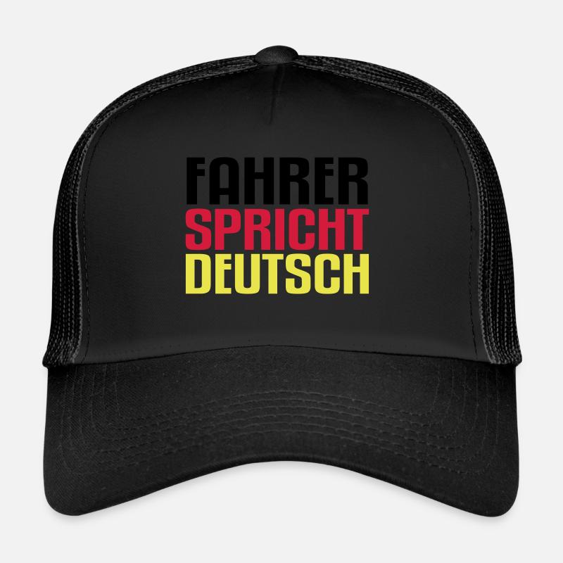 fahrer spricht deustch Trucker Cap