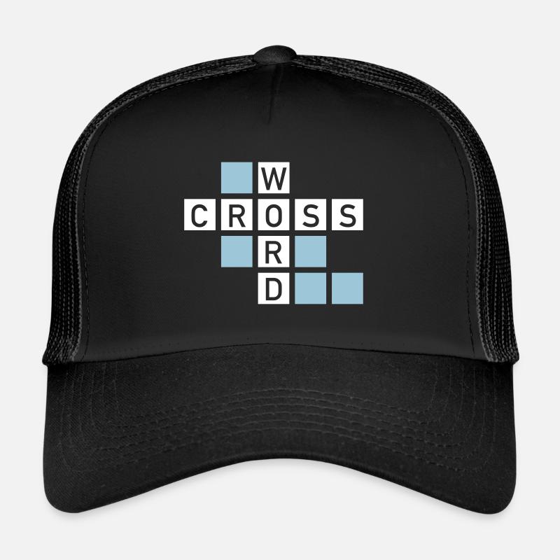Mots croisés Casquette trucker 
