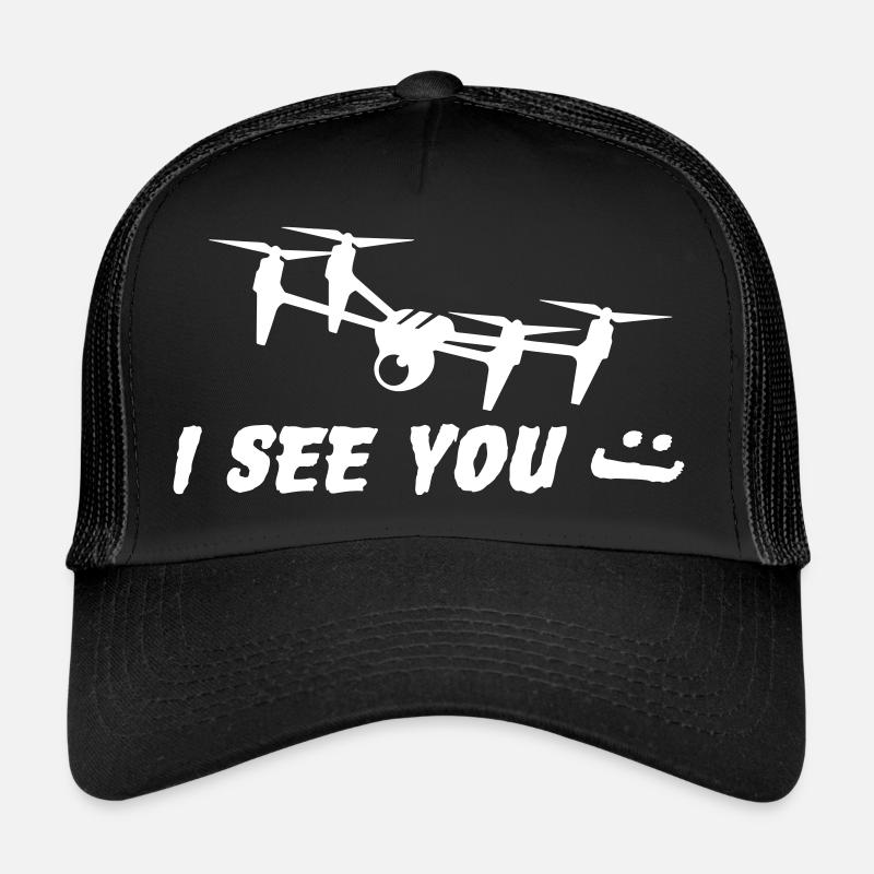 Drone Je peux vous voir Casquette trucker 