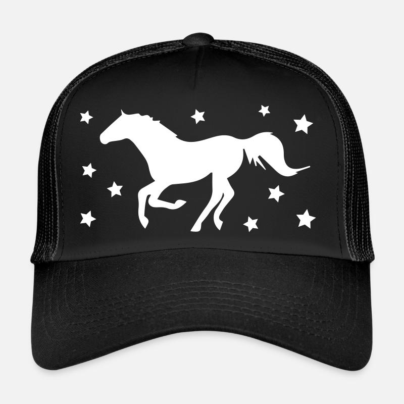 Pferd Sterne Trucker Cap