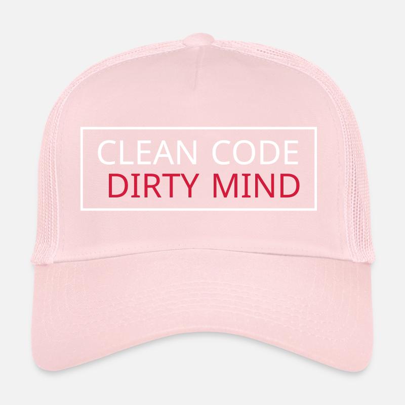 Clean Code – Dirty Mind Trucker Cap