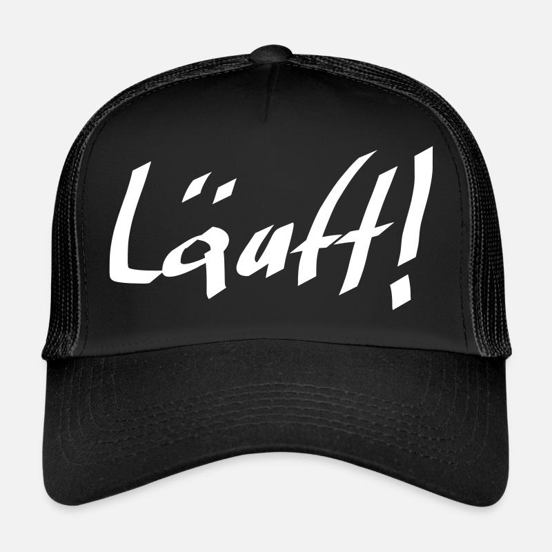 läuft Geschenk Geburtstag Marathon Geschenk Laufen Trucker Cap