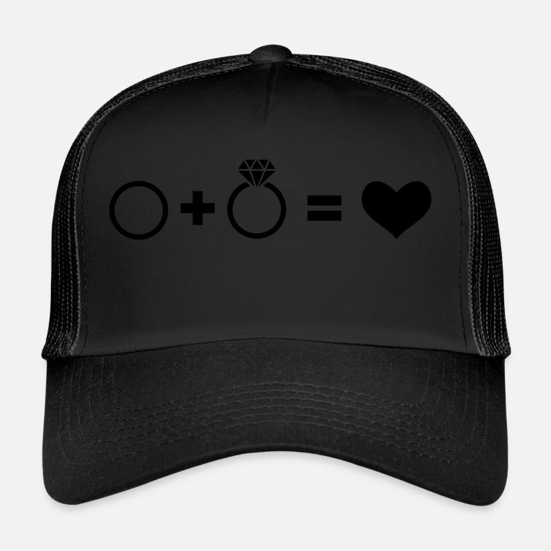 wedding rings Trucker Cap