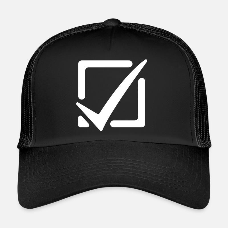 Cochez la case Casquette trucker 