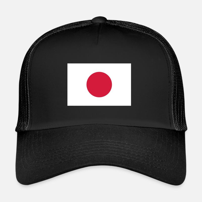 Drapeau du Japon Casquette trucker 