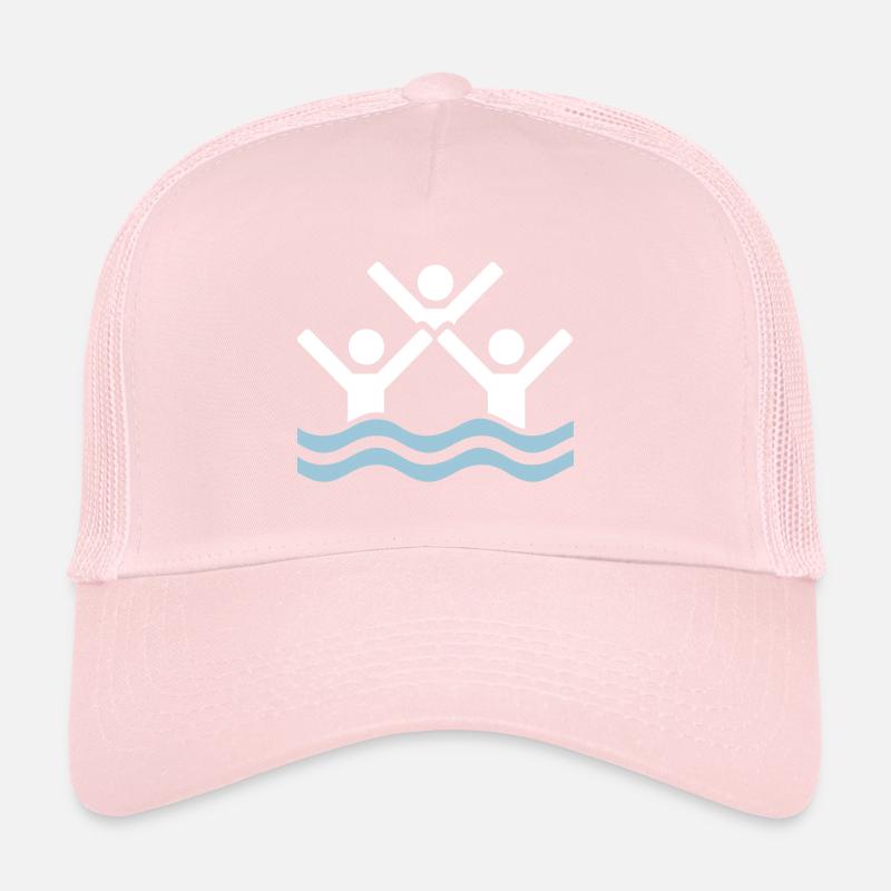 Nage synchronisée Casquette trucker 