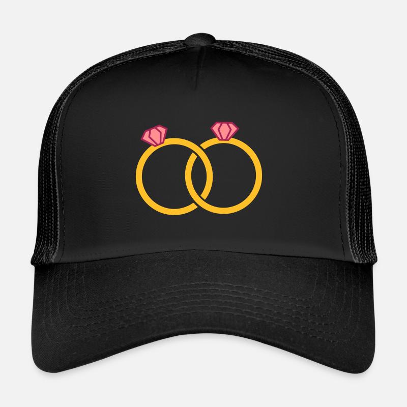 Alliances - Bagues de fiançailles Casquette trucker 