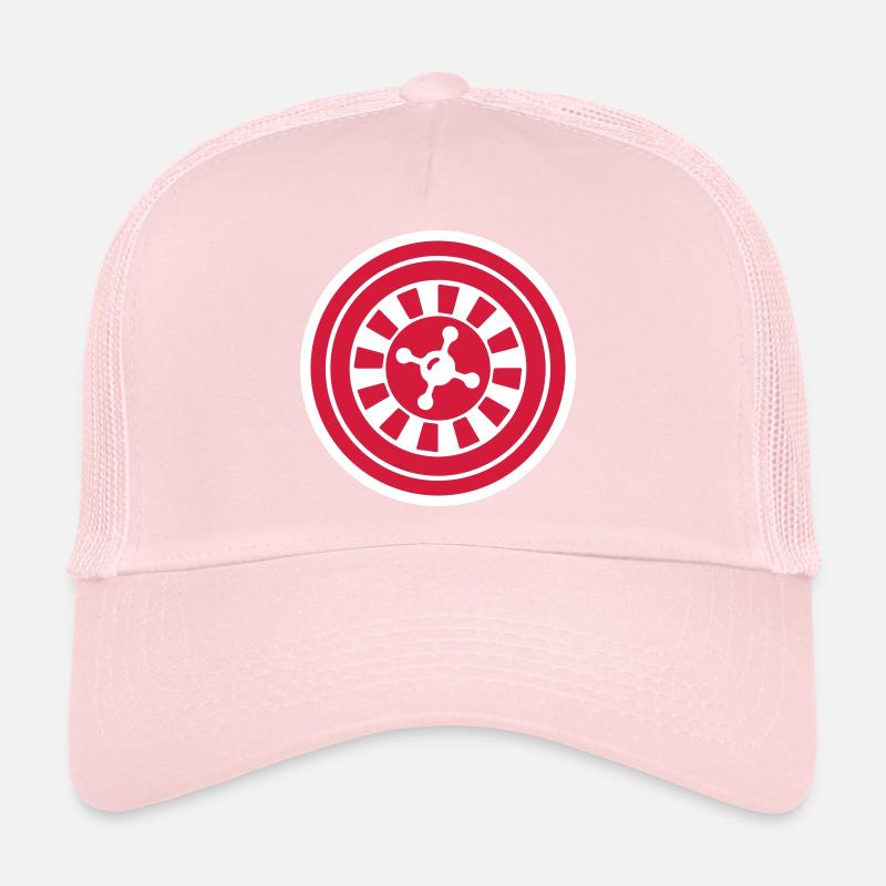 Roulette Icon Kreis Trucker Cap