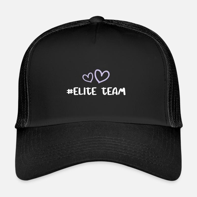 Équipe d’élite Heart Love Casquette trucker 