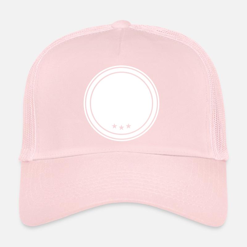 circle emblem Trucker Cap