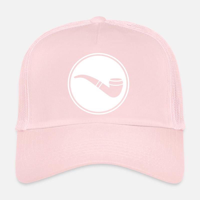 Fumer une pipe Casquette trucker 