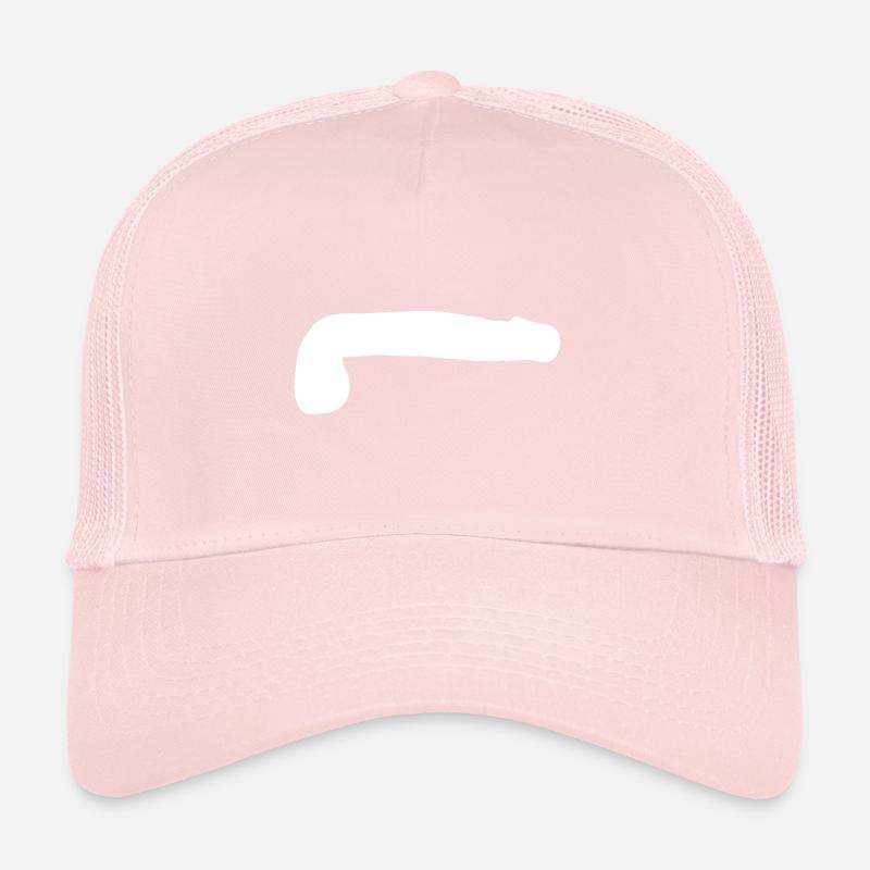 penis thick silhouette Trucker Cap