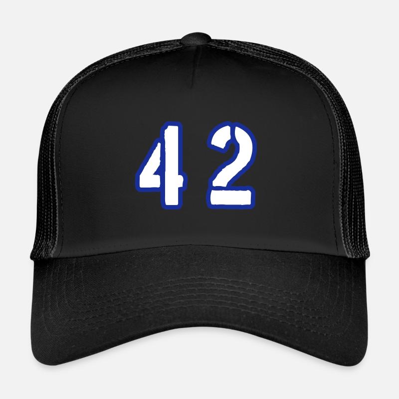 42 Symbole numérique Casquette trucker 