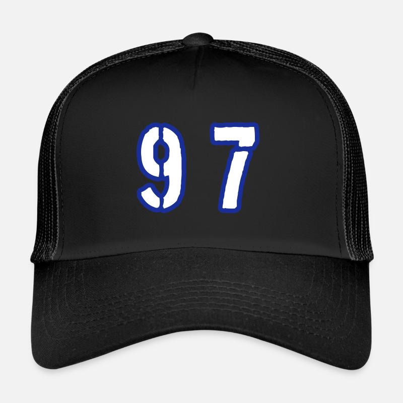 97 Symbole numérique Casquette trucker 