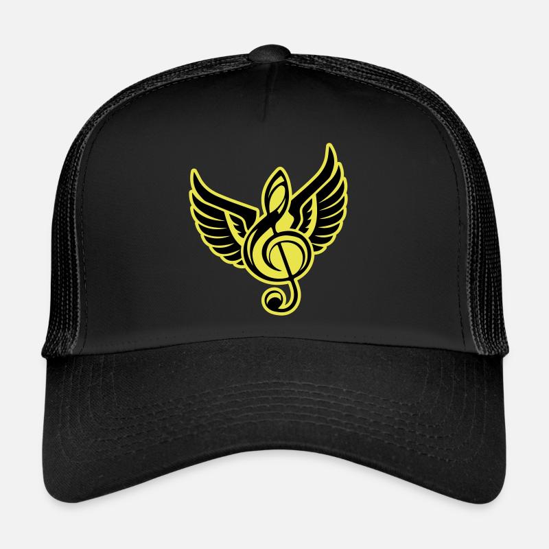 Symbole de clé Piano à queue Casquette trucker 