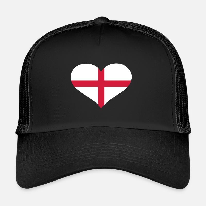 England - Trucker Cap - black/black