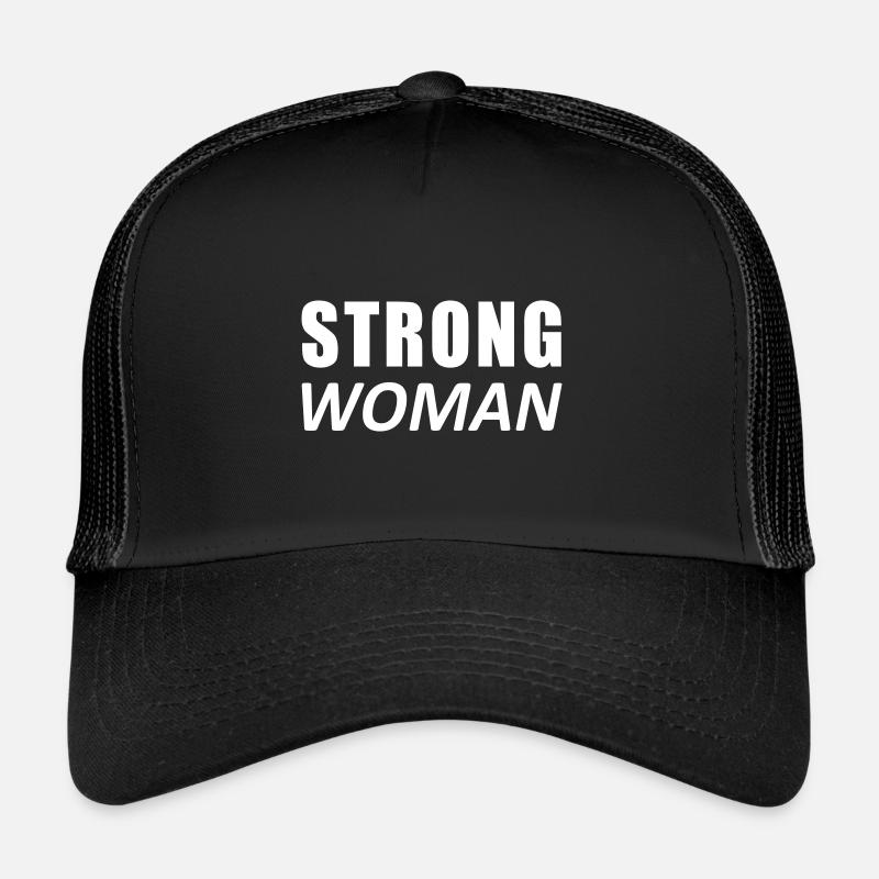 FEMME FORTE Casquette trucker 