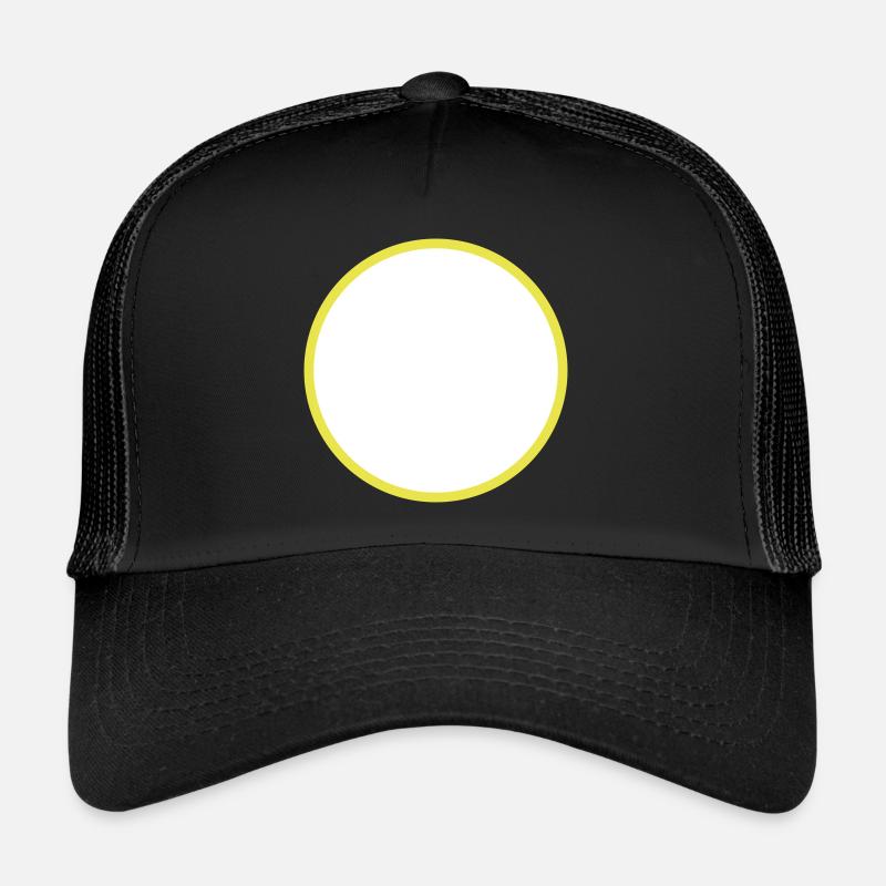Symbole de cercle vide Casquette trucker 