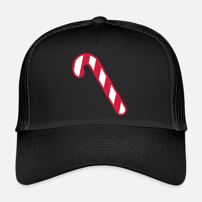 candy cane Trucker Cap