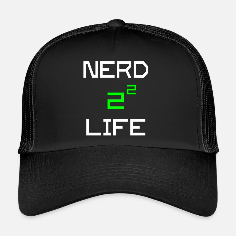 Nerd 4 Life - Mathematik Spruch Trucker Cap