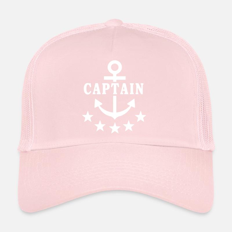 Captain Boat Trucker Cap