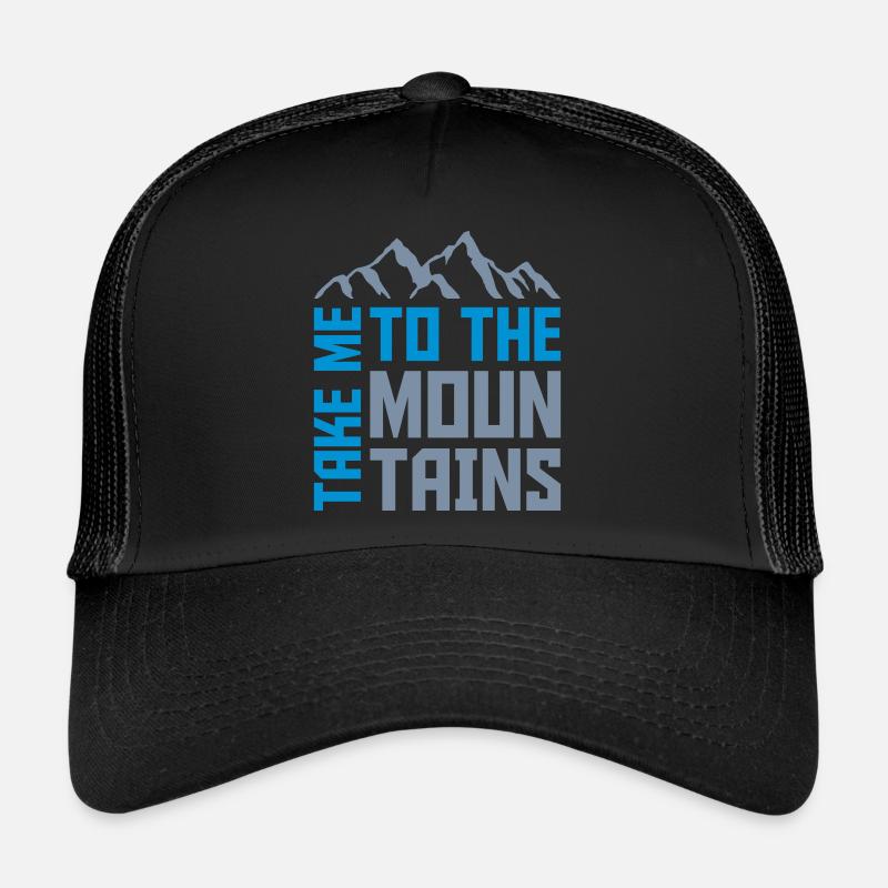 Citation à la montagne Casquette trucker 