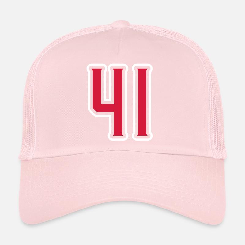 Symbole numérique 41 Casquette trucker 