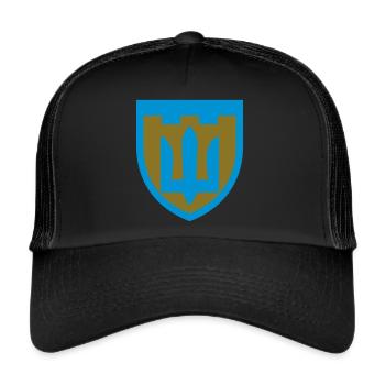 Territorial Defence Ukraine - Trucker Cap - black/black - Front