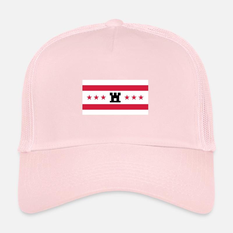 Le drapeau de Drenthe Casquette trucker 