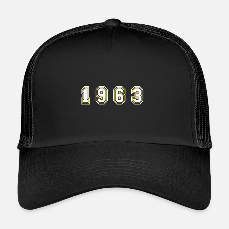 Numéro de l’année 1963 Casquette trucker 