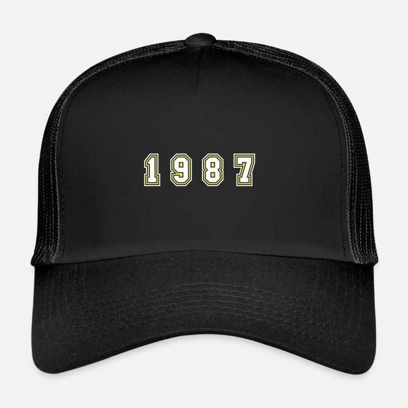 Numéro de l’année 1987 Casquette trucker 