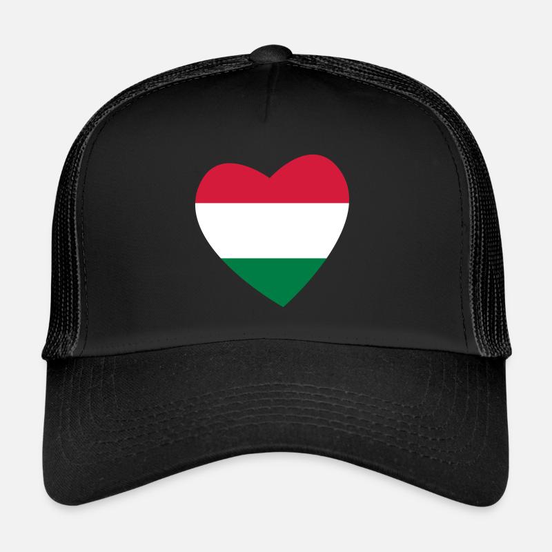Herz Ungarn Trucker Cap